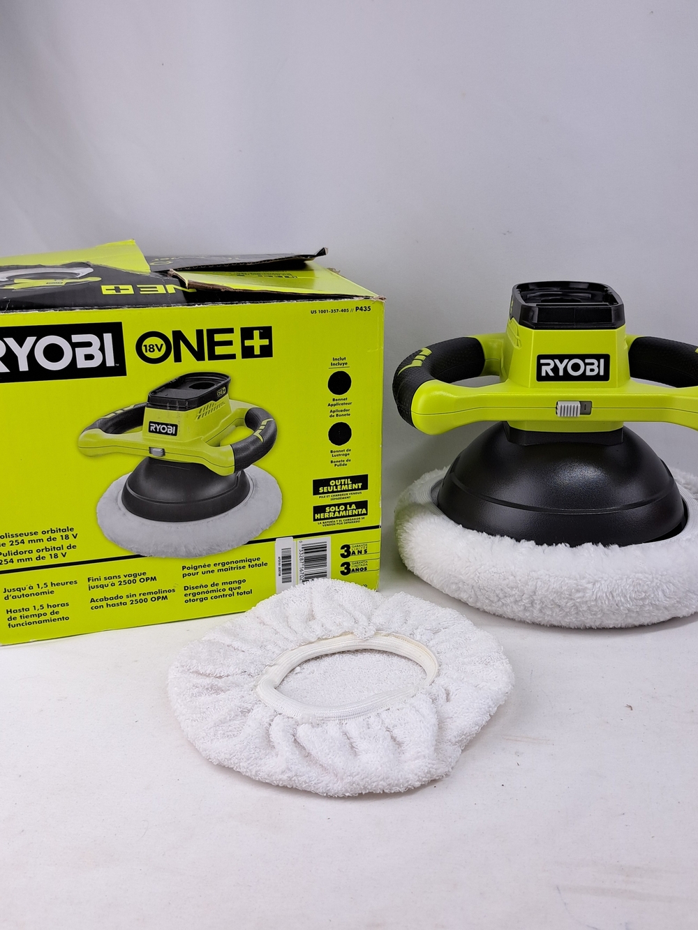 18V ONE+ Cordless Dual Action Polisher - Lime Green